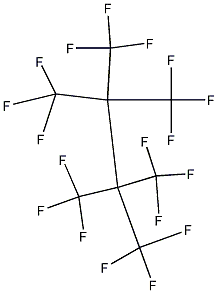 全氟(2,2,3,3-四甲基丁烷)结构式