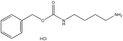 N-苄氧羰基-1,4-二氨基丁烷盐酸盐结构式