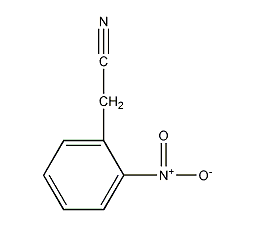 2-硝基苯乙腈结构式