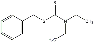 二乙基二硫代氨基羧酸苄酯结构式
