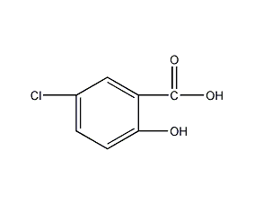 5-氯水杨酸|5-chlorosalicylic acid|321-14-2|参数,分子结构式,图谱