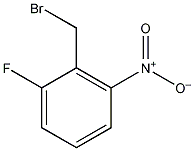 2-氟-6-硝基苯甲基溴结构式