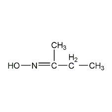 2-丁酮肟结构式