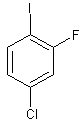4-氯-2-氟-1-碘苯结构式