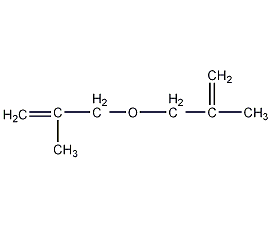 二-(2-甲基烯丙基)-醚结构式