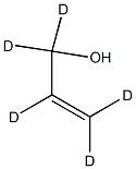 烯丙基醇-d5结构式