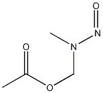 亚硝基(乙酸甲基)甲胺结构式