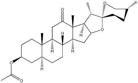龙舌兰皂苷乙酯结构式