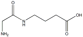 甘氨酰-4-氨基-N-丁酸结构式