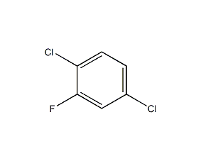 1,4-二氯-2-氟苯结构式