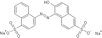 酸性红13结构式