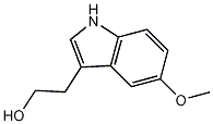 5-甲氧基吲哚-3-乙醇结构式