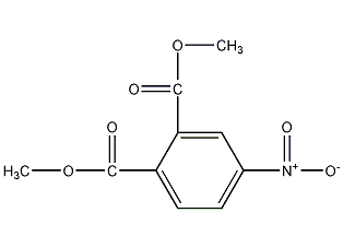 4-硝基邻苯二甲酸二甲酯结构式
