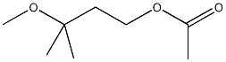 3-甲氧基-3-甲基醋酸丁酯结构式