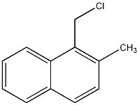 1-氯甲基-2-甲基萘结构式