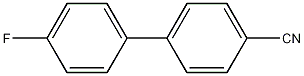 4-(4-氟苯基)苯甲腈结构式