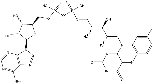腺嘌呤黄素结构式