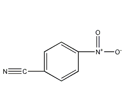 对硝基苯甲腈结构式