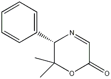 (5S)-5,6-二氢-6,6-二甲基-5-苯基-2H-1,4-恶嗪-2-酮结构式