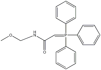 N-甲氧基-N-甲基-2-(三苯基磷)乙酰胺N-甲氧基-N-甲基-2-(三苯基磷)乙酰胺结构式