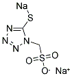 5-巯基-1H-四唑-1-甲磺酸二钠盐结构式