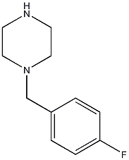 1-(4-氟苄基)哌嗪结构式