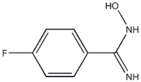 4-氟苯脒肟结构式