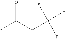 4,4,4-三氟丁-2-酮结构式