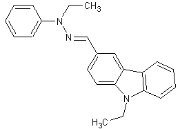 9-Ethylcarbazole-3-carboxaldehyde N-Ethyl-N-phenylhydrazone