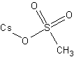 Cesium methanesulfonate