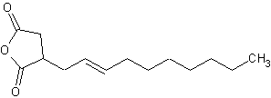 癸烯基丁酸酐结构式