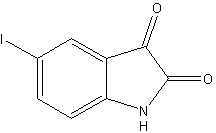 5-碘靛红结构式