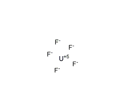五氟化铀结构式