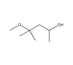 4-甲氧基-4-甲基-2-戊醇结构式
