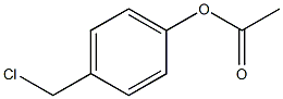 4-(甲基氯)乙酸苯酯结构式