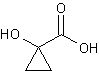 1-羟基-1-环丙烷羧酸结构式