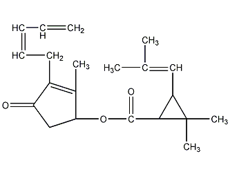 除虫菊素I结构式