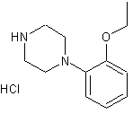 1-(2-乙氧基苯)哌嗪盐酸盐结构式