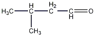 异戊醛结构式