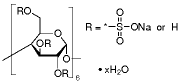 α-环状糊精硫酸钠盐水合物结构式