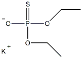 O,O-二乙基硫代磷酸钾盐结构式