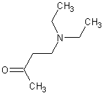1-二乙胺基-3-丁酮结构式
