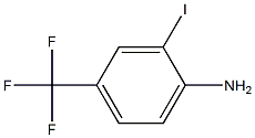 4-氨基-3-碘三氟甲苯结构式