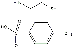 2-氨基乙硫醇间甲苯磺酸盐结构式
