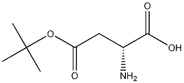 D-天门冬氨酸4-叔丁酯结构式