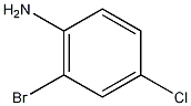 2-溴-4-氯苯胺结构式