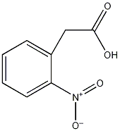 邻硝基苯乙酸结构式