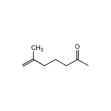 2-甲基-1-庚烯-6-酮结构式