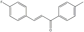4-氟-4'-甲基查儿酮结构式