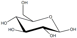 β-葡萄糖结构式
